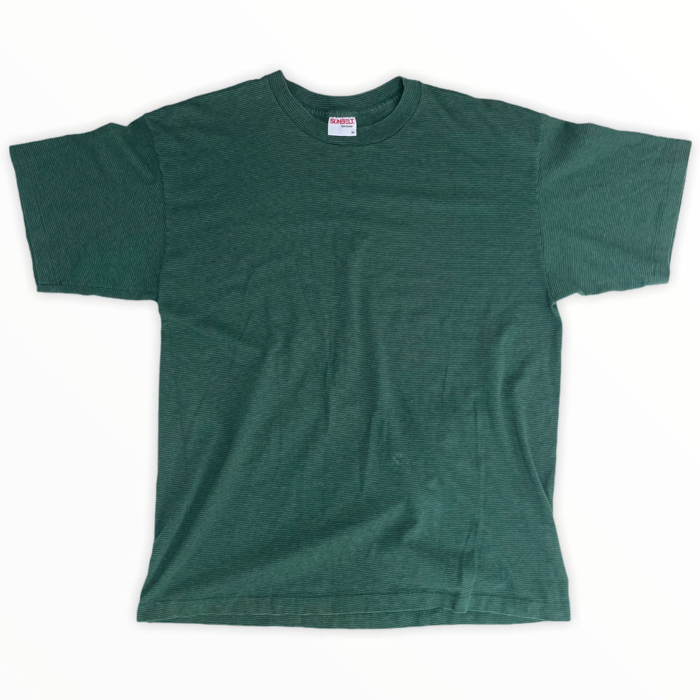 Vtg 90s Sunbelt Sportswear Green Tee XL